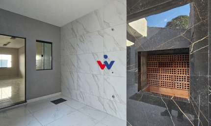 Casa com 3 dormitórios 01 suíte à venda, 68 m  por R  470.000 - Estação - Araucária PR