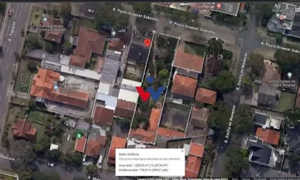 Terreno à venda, 1189 m  por r  2.300.000,00 - são francisco - curitiba pr