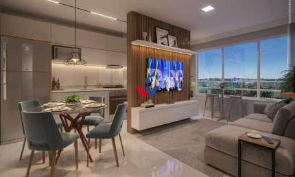 Apartamento com 2 dormitórios à venda,48.06 m , santa cândida, CURITIBA - PR