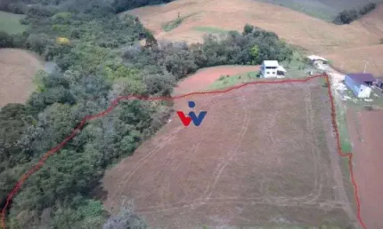 Terreno à venda, 10500 m  por R  320.000,00 - Centro - Contenda PR