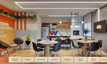 Apartamento com 2 dormitórios à venda, 53 m  por r  650.000,00 - água verde - curitiba pr
