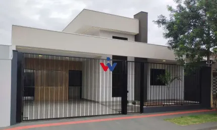 Casa com 3 dormitórios à venda, 121 m² por R$ 690.000,00 - Parque das Laranjeiras - Maringá/PR