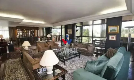 Apartamento com 4 dormitórios à venda, 426 m  por R  3.500.000,00 - Alto da Glória - Curitiba PR