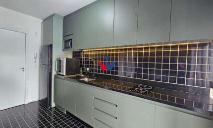 Studio Mobiliado, com 1 dormitório  à venda, 25 m  por R  305.000 - Rebouças - Curitiba PR