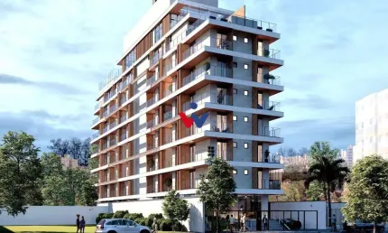 Studio com 1 dormitório à venda,33.60 m , alto da rua xv, curitiba - pr