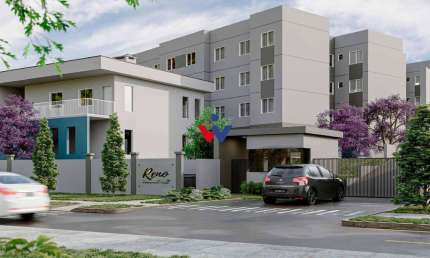 Apartamento com 2 dormitórios à venda,42.00 m , ALMIRANTE TAMANDARE - PR
