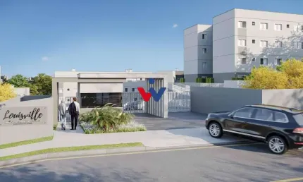 Apartamento com 2 dormitórios à venda,41.29 m , ALMIRANTE TAMANDARE - PR