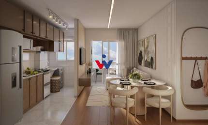 Apartamento com 2 dormitórios à venda,36.74 m , pinheirinho, CURITIBA - PR