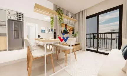 Aptos MCMV em Campo Largo a partir de R  231.999,00. Condomínio Clube Completo