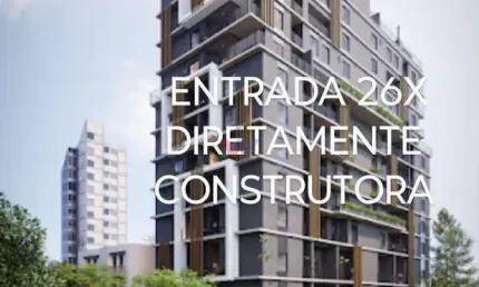 Apartamento dois quartos sendo uma suíte, no bairro portão.