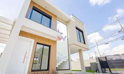 Sobrado de alto padrão com 3 quartos, suíte e conforto exclusivo