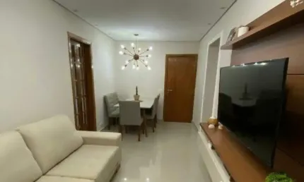 Apartamento à venda, 2 quartos, vila belmiro - santos/sp 75 m² | totalmente reformado | condomínio com lazer completo