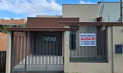 Casa com 2 quartos para alugar na Rua Mar Cáspio, Jardim Ecoville I, Cambé