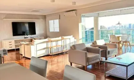 Apartamento com 3 dormitórios, 202 m² - venda por R$ 2.900.000 ou aluguel por R$ 17.500/mês - Tamboré - Santana de Parnaíba/SP