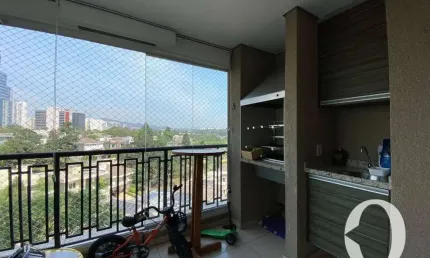 Apartamento com 3 dormitórios à venda, 96 m² por R$ 1.100.000,00 - Alphaville Conde II - Barueri/SP