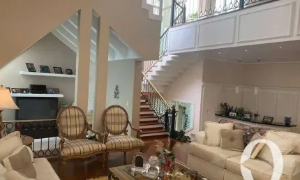 Casa com 4 dormitórios à venda, 659 m² por r$ 4.500.000,00 - alphaville 10 - santana de parnaíba/sp