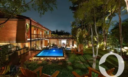 Casa com 5 dormitórios à venda, 695 m² por r$ 6.550.000,00 - alphaville 04 - santana de parnaíba/sp