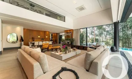 Casa com 4 dormitórios à venda, 600 m² por r$ 12.990.000,00 - tamboré 11 - santana de parnaíba/sp