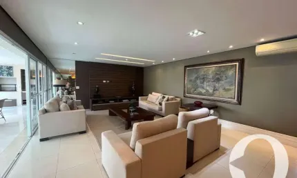 Apartamento com 3 dormitórios para alugar, 212 m² por r$ 20.000,00/mês - alphaville industrial - barueri/sp