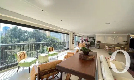 Apartamento com 4 dormitórios à venda, 360 m² por r$ 6.000.000,00 - alphaville industrial - barueri/sp