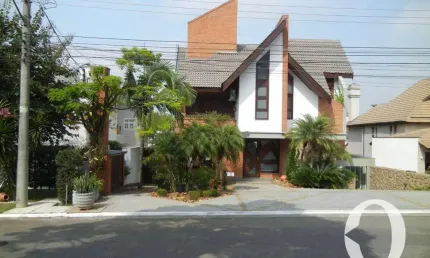 Casa com 5 dormitórios à venda, 593 m² por r$ 7.000.000,00 - alphaville zero - santana de parnaíba/sp