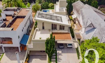 Casa com 3 dormitórios, 530 m² - venda por R$ 5.850.000,00 ou aluguel por R$ 31.150,00/mês - Alphaville Zero - Santana de Parnaíba/SP