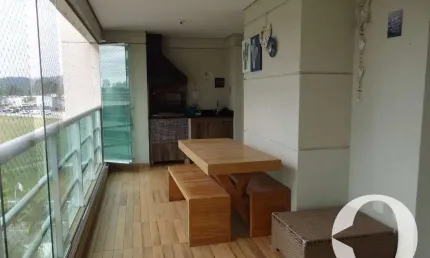 Apartamento com 3 dormitórios para alugar, 202 m² por R$ 16.500,00/mês - Tamboré - Santana de Parnaíba/SP