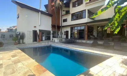Casa com 4 dormitórios à venda, 500 m² por r$ 3.300.000,00 - alphaville 10 - santana de parnaíba/sp
