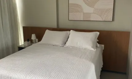 Alugo apartamento no edificio parque do cais, totalmente decorado e mobiliado