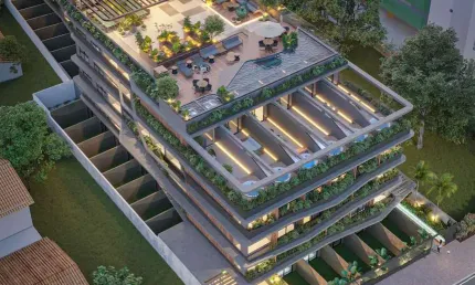 Apartamento para venda em joão pessoa, bessa, 1 dormitório, 1 suíte, 1 banheiro