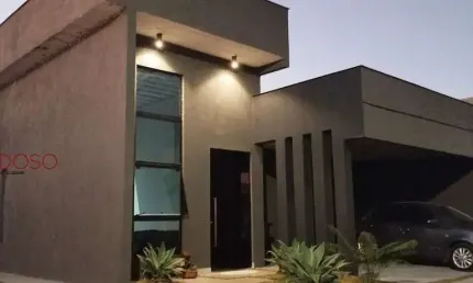 Casa Moderna 4 quartos  em Cond. Fechado – Ponte Alta Norte D48