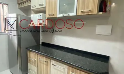 Apartamento 2 quartos, planejados, piso em porcelanato, Samamb. Sul - D112