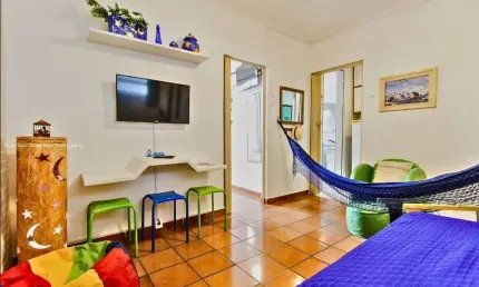 Apartamento para Venda em Santos, Aparecida, 1 dormitório, 1 banheiro, 1 vaga