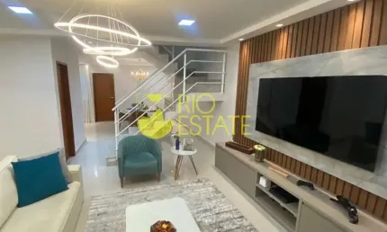 Casa alto padrão linda, 3 quartos, 224m2, à venda, Jardim Amália - Volta Redonda, RJ
