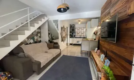 Sobrado geminado 2 quartos com piscina - são sebastião - plc