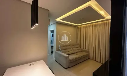 Apartamento 2 quartos com 1 suíte e 58m² - centro - plc