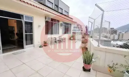 Cobertura com 2 quartos à venda na Rua Conde de Bonfim, Tijuca, Rio de Janeiro, 148 m2 por R$ 820.000