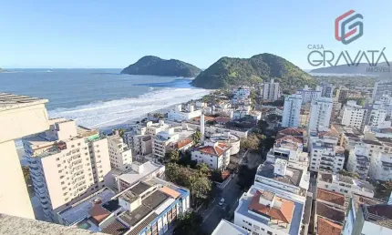 Apartamento com 3 quartos para alugar no Tombo, Guarujá 
