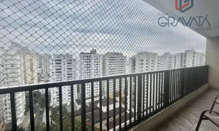 Apartamento com 3 quartos para alugar no Pitangueiras, Guarujá 