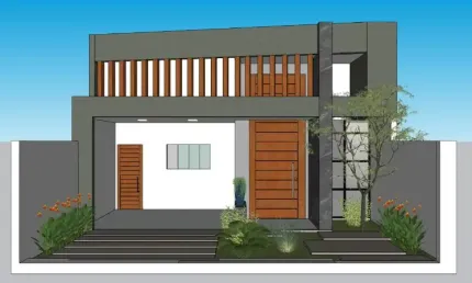 Casa térrea com requinte e conforto no loteamento luar da barra