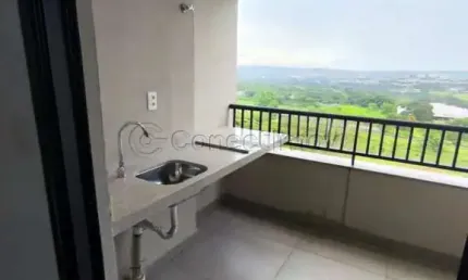 Apartamento de 60m² com 02 quartos sendo 01 suíte para locação e venda - Loteamento Terras de Florença