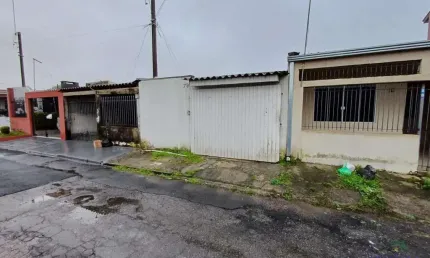 Casa para venda em são josé dos pinhais, quississana, 2 dormitórios, 1 banheiro, 1 vaga