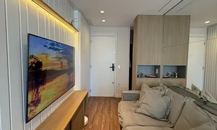 Apartamento todo mobiliado, localizado na Lapa. Próximo a marginal Tiete