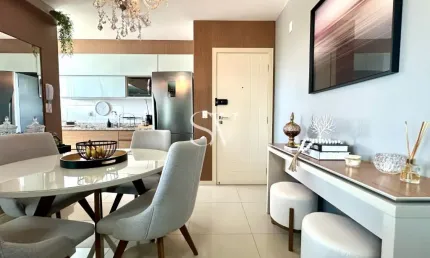 Apartamento Padrão com 02 Dormitórios sendo 01 Suíte no Centro/ Palhoça, SC