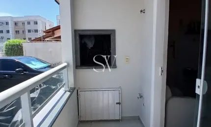 Apartamento a venda de 02 dormitórios sendo 01 suíte com cozinha planejada e gardem no bairro nova palhoça em palhoça-sc