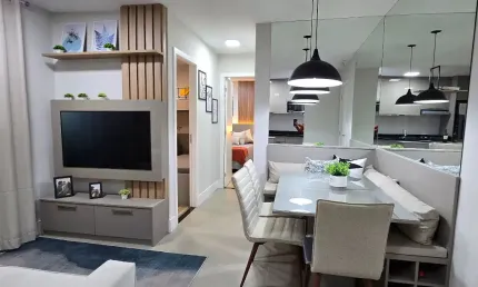 2 e 3 dorm. a 180m do terminal santa cândida com completa área de lazer!