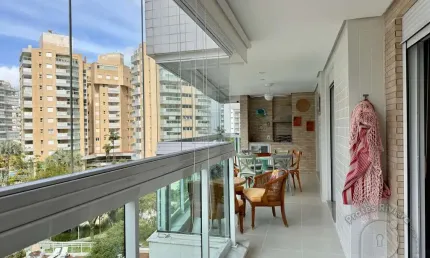 Apartamento com 3 quartos para alugar na Riviera de São Lourenço, Bertioga 