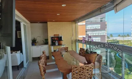 Apartamento pé na areia à venda em Riviera de São Lourenço - Bertioga/SP