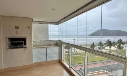 Apartamento à venda em frente a praia - bertioga/sp