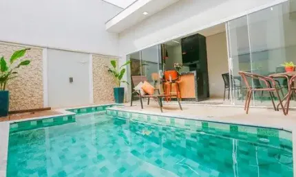 Sobrado com 3 suítes e piscina  à venda no condomínio horto florestal iii – zona norte de sorocaba/sp